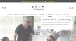 Desktop Screenshot of lovebodega.com